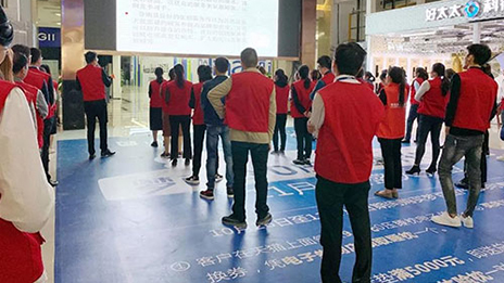 提升技术 携手共进&mdash;&mdash;德阳店发展导购员业务培训
