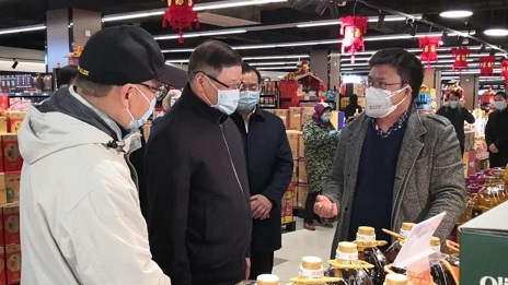 &ldquo;干得极度好！&rdquo;湖北省委书记应勇点赞PG赏金女王之家旗下武汉中商保供稳价工作
